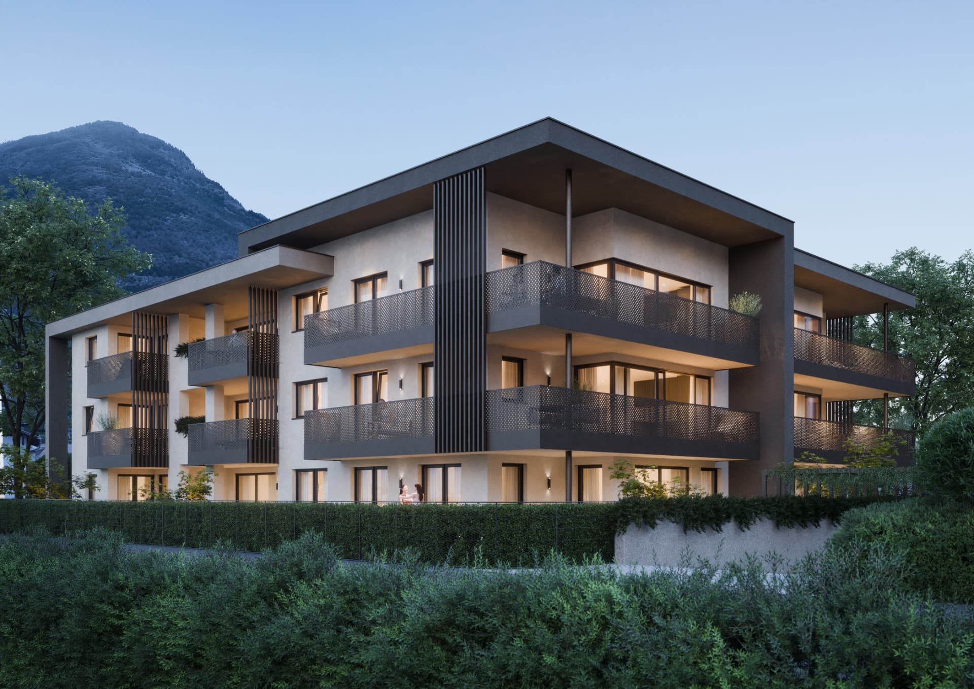 Residence Mina — Architekturprojekt in Goldrain